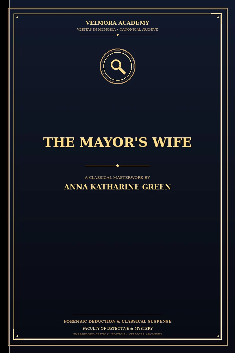 Cover of The Mayor's Wife