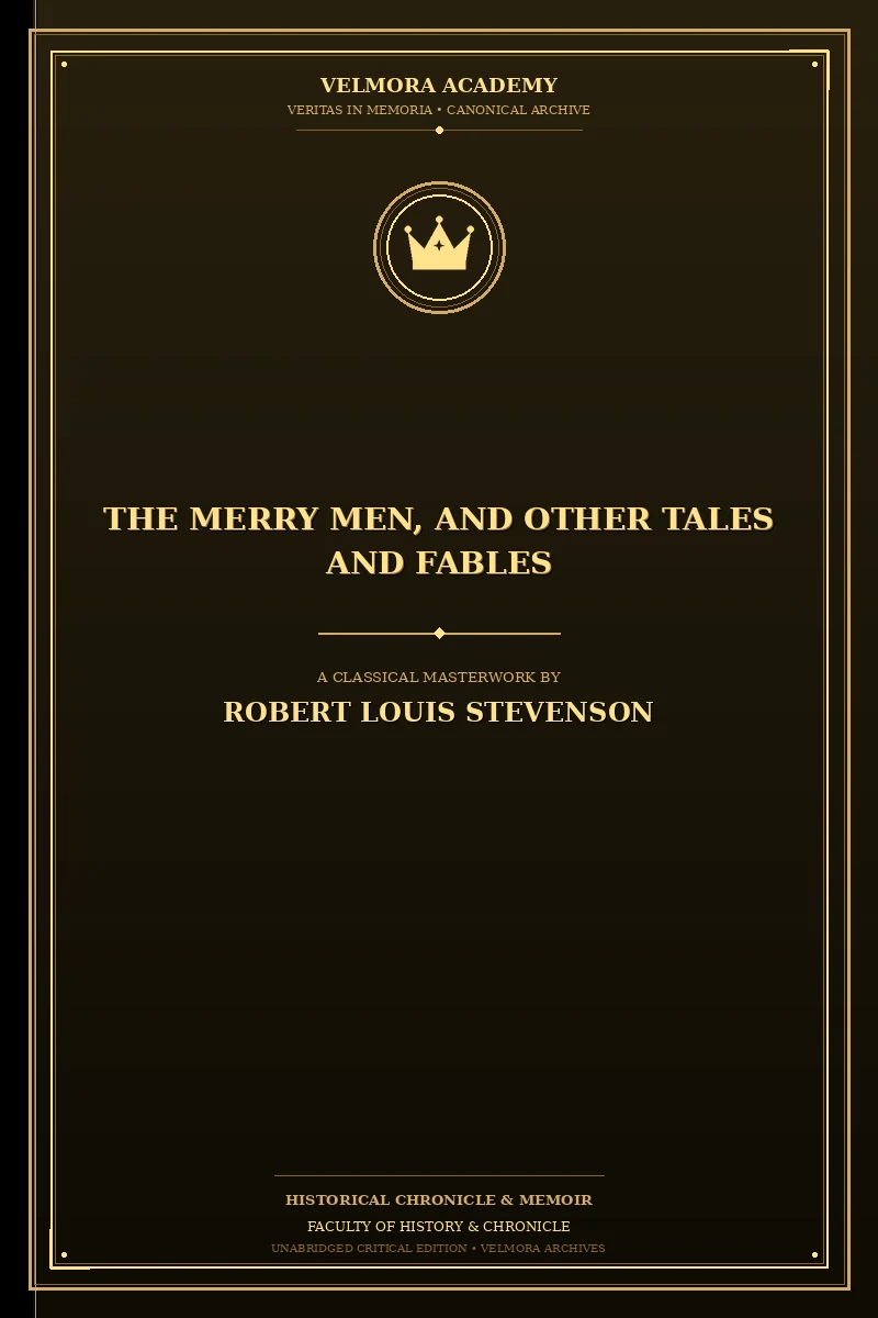 Cover of The Merry Men, and Other Tales and Fables