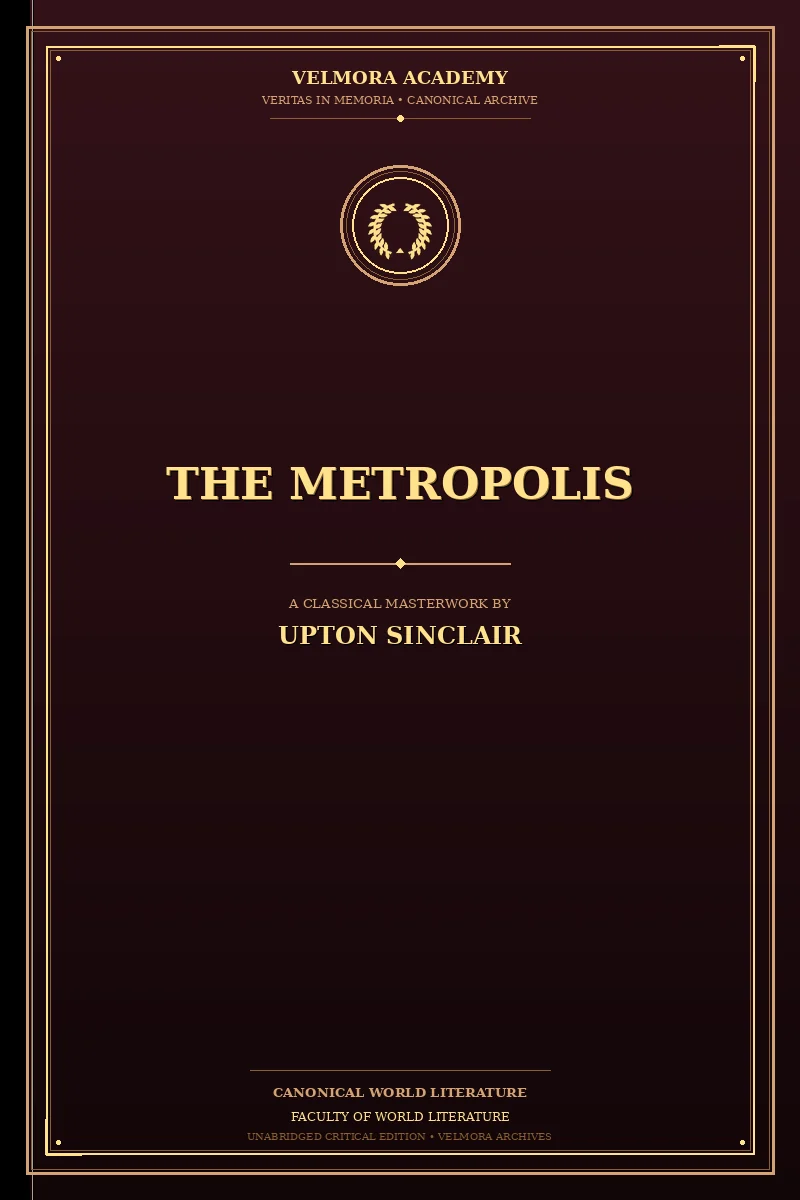 Cover of The Metropolis