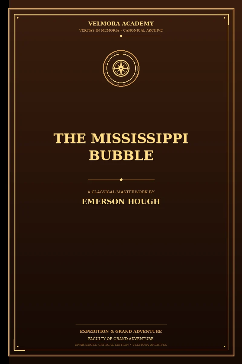 Cover of The Mississippi Bubble