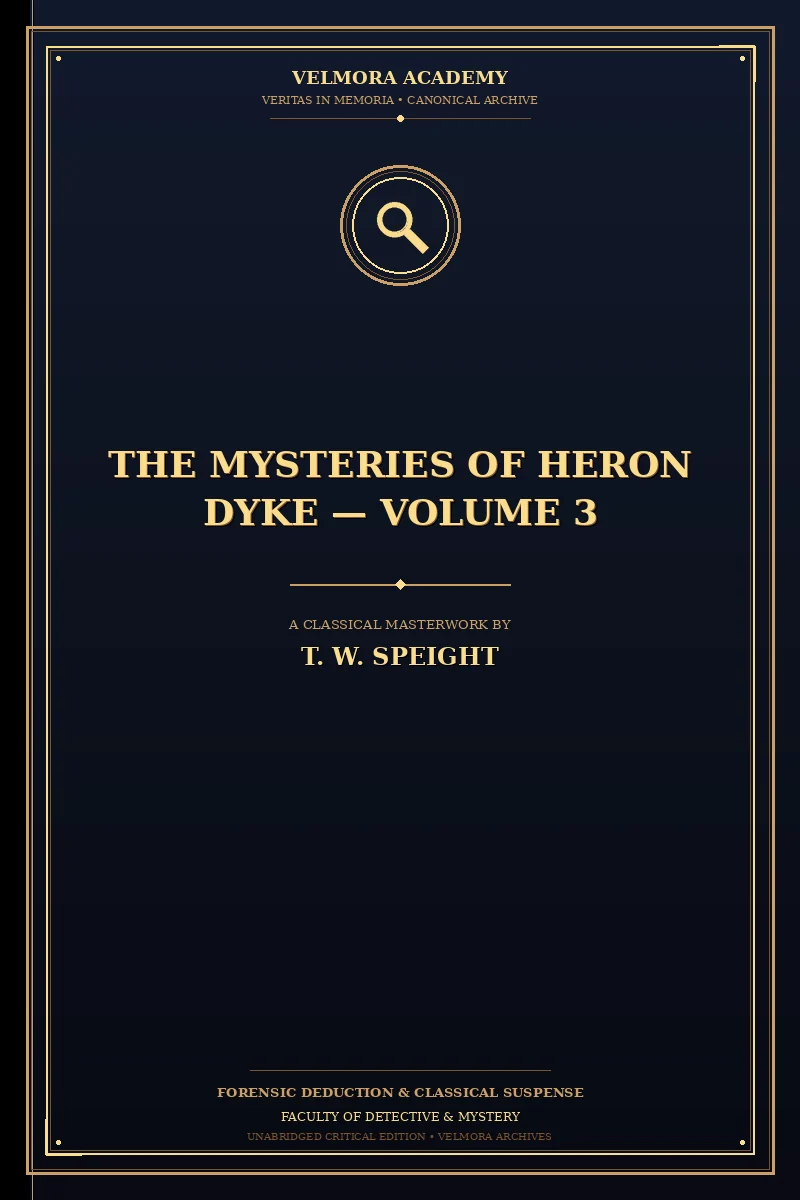Cover of The Mysteries of Heron Dyke — Volume 3
