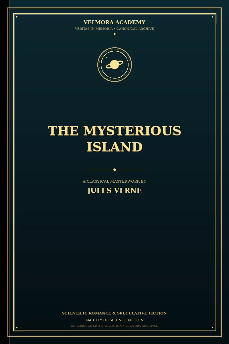 Cover of The Mysterious Island