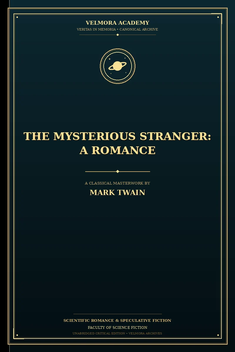 Cover of The Mysterious Stranger: A Romance