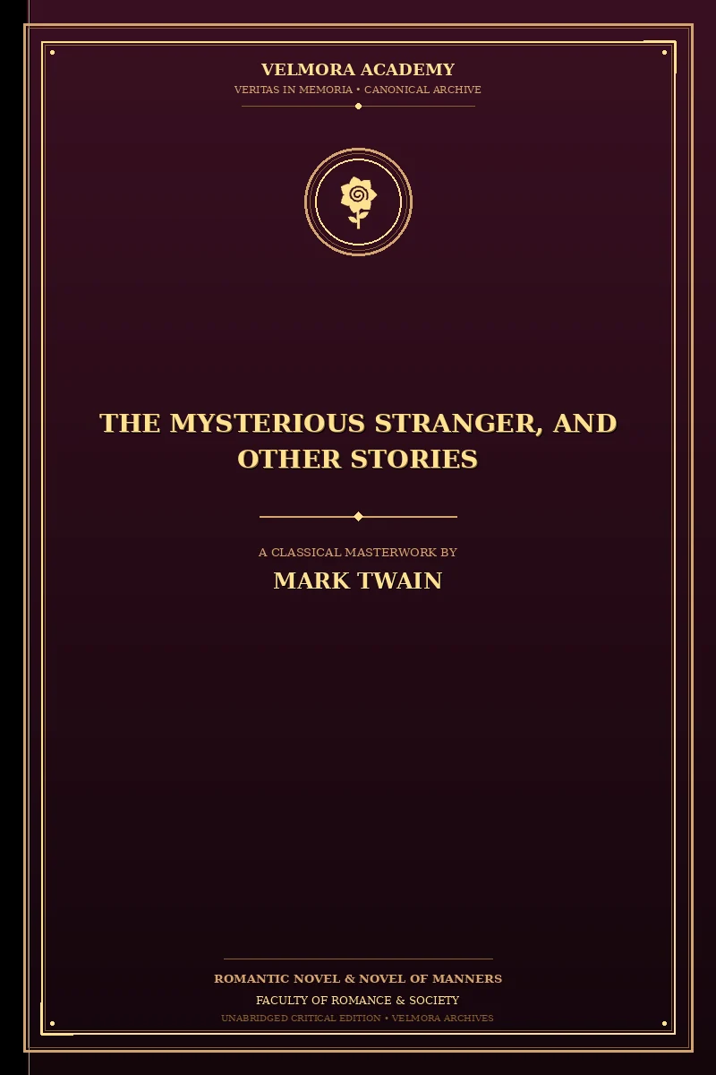 Cover of The Mysterious Stranger, and Other Stories