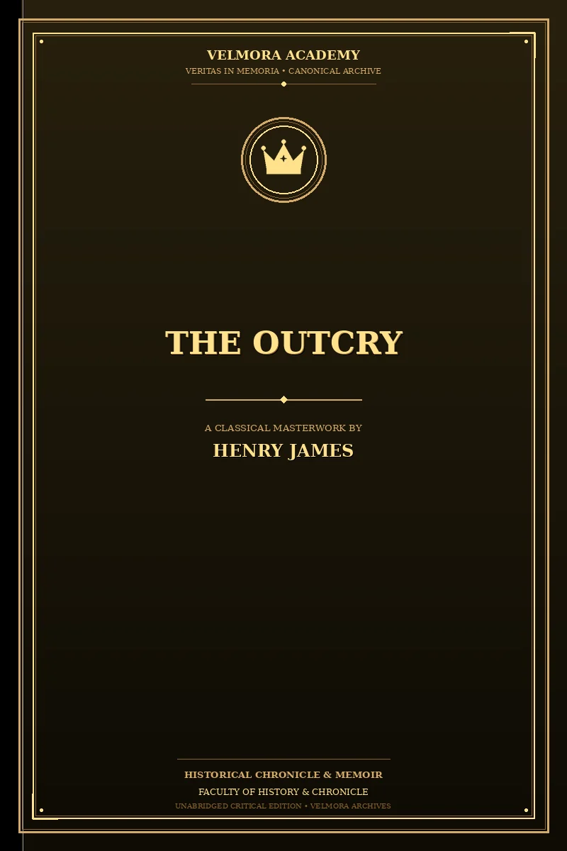Cover of The Outcry