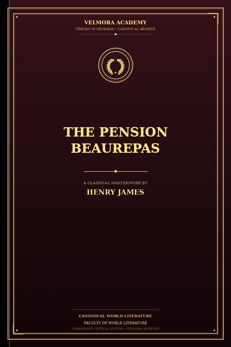 Cover of The Pension Beaurepas