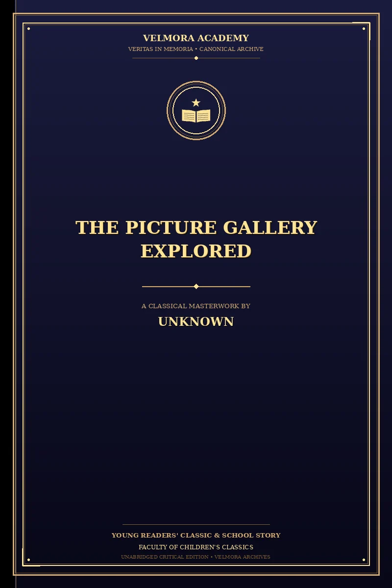 Cover of The Picture Gallery Explored