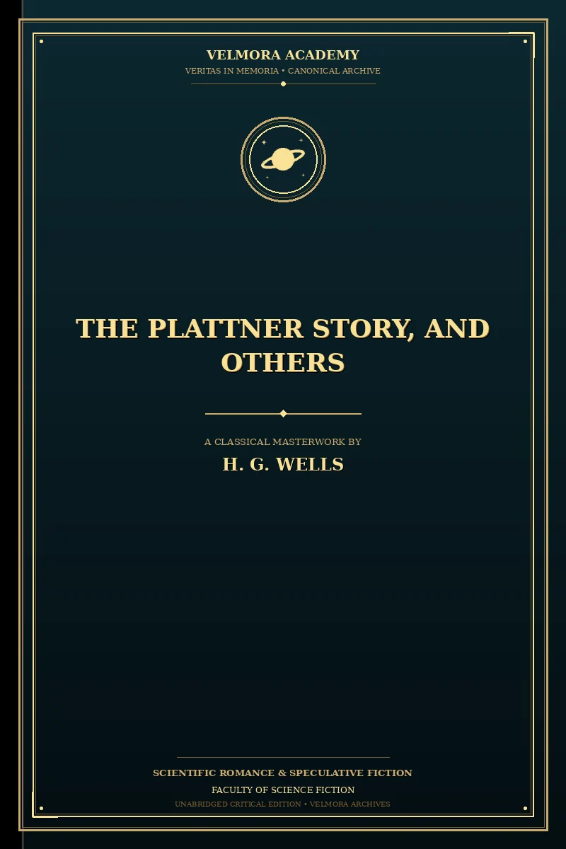 Cover of The Plattner Story, and Others