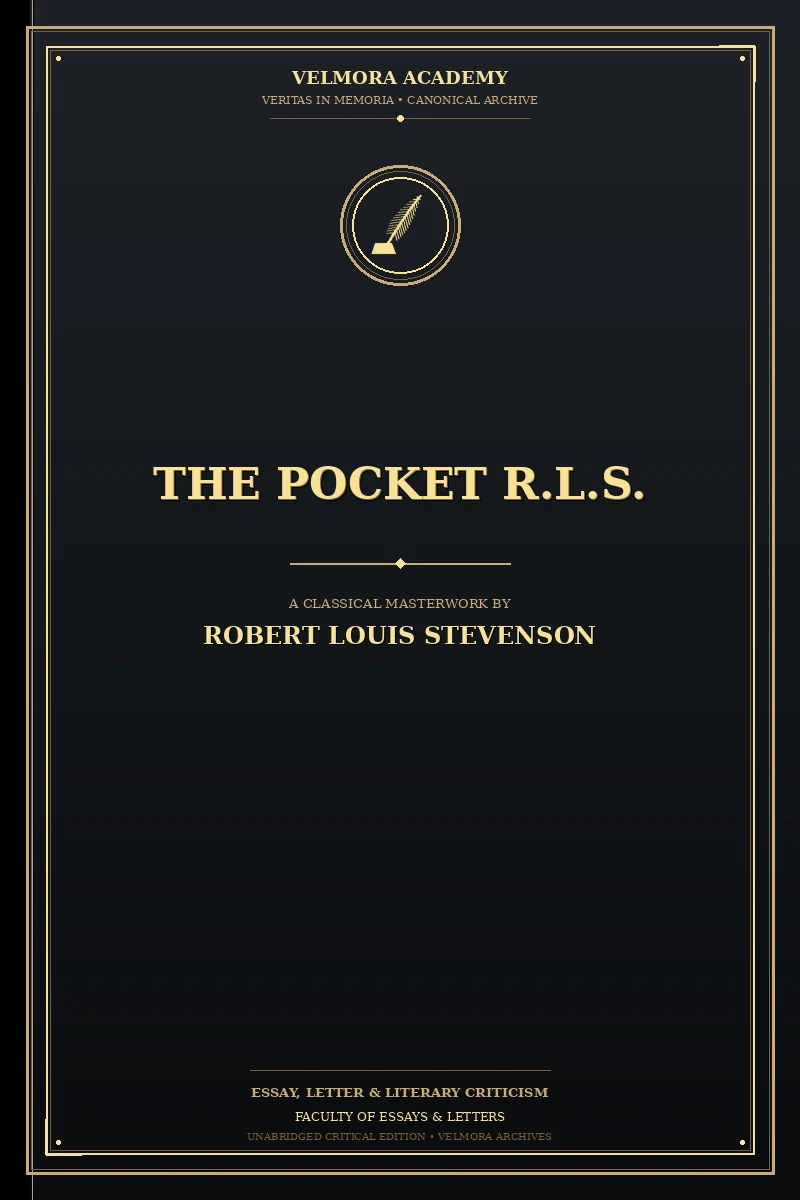 Cover of The Pocket R.L.S.