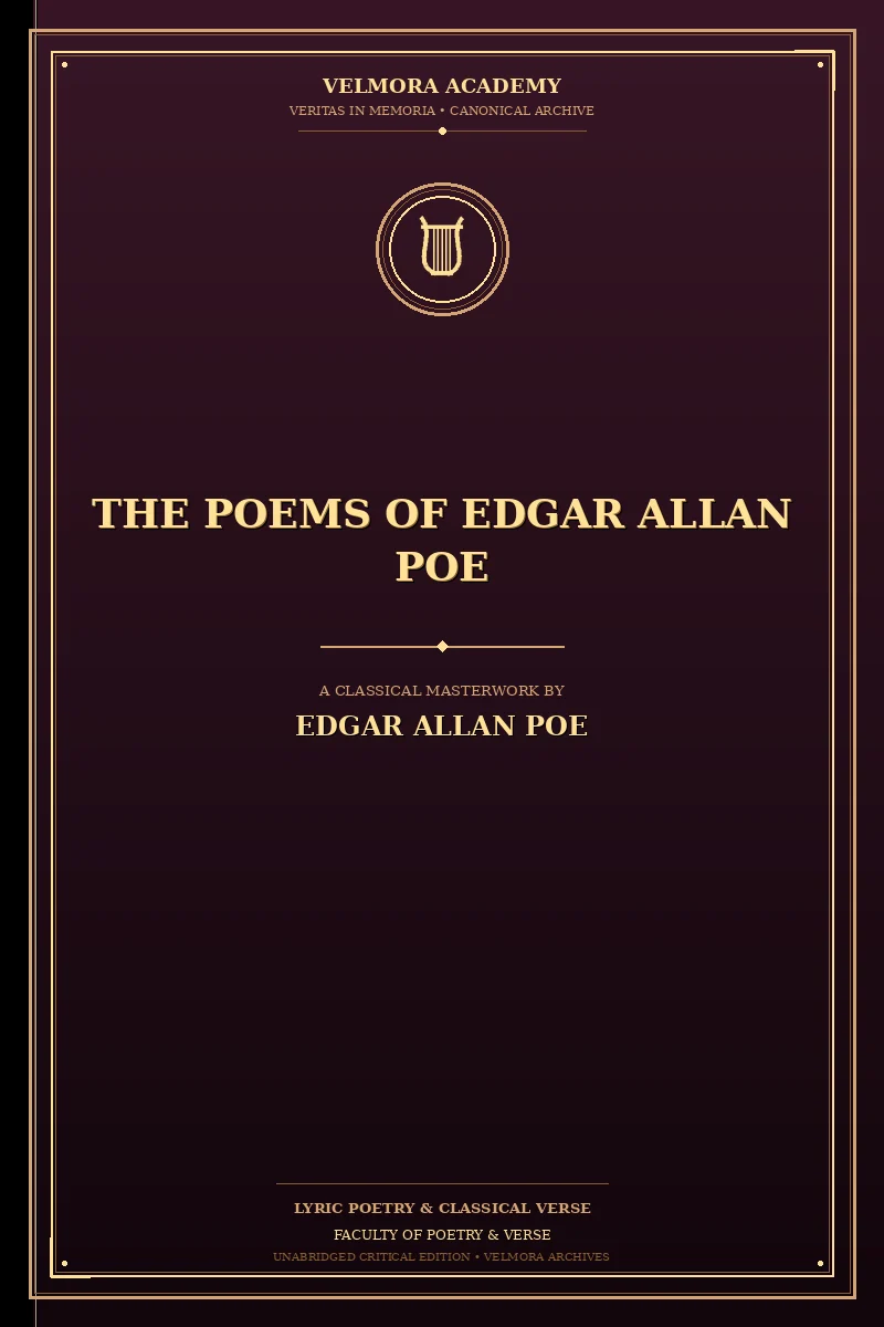 Cover of The poems of Edgar Allan Poe