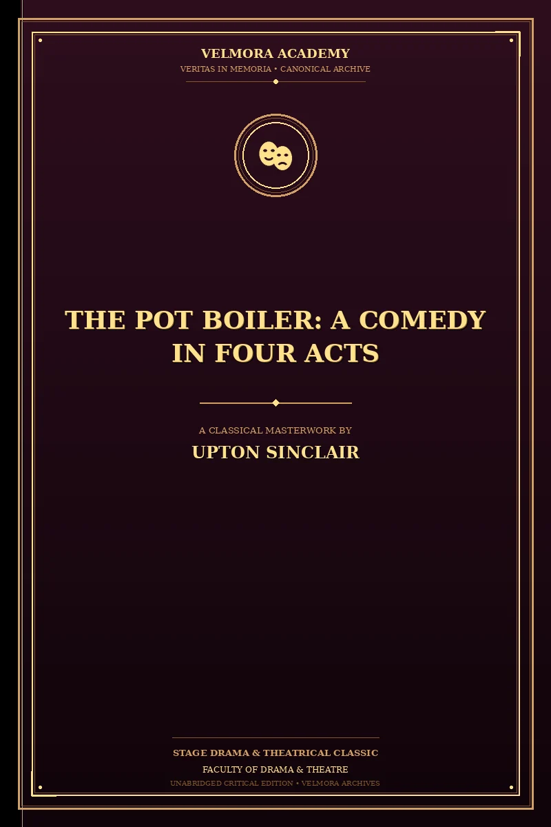 Cover of The Pot Boiler: A Comedy in Four Acts