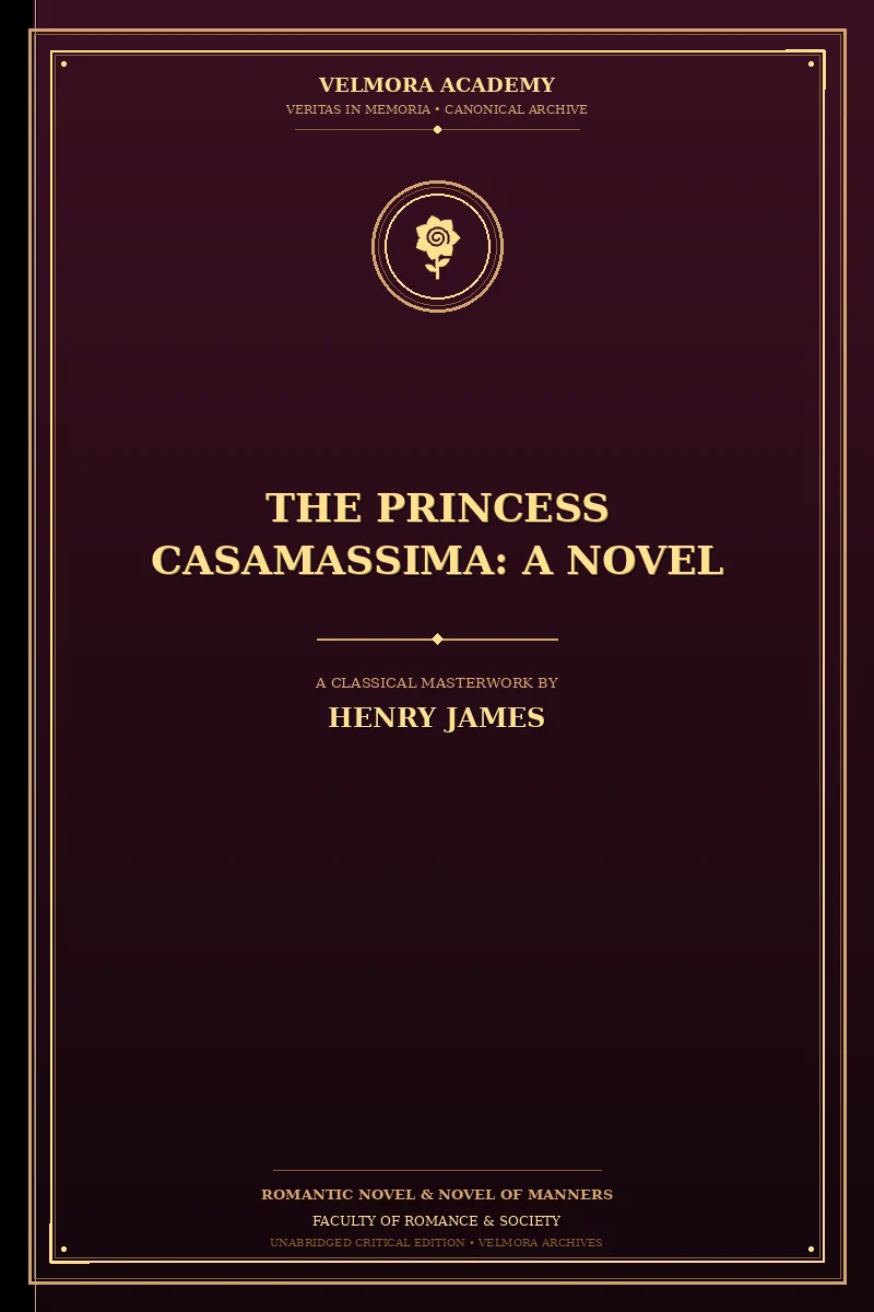 Cover of The Princess Casamassima: A Novel