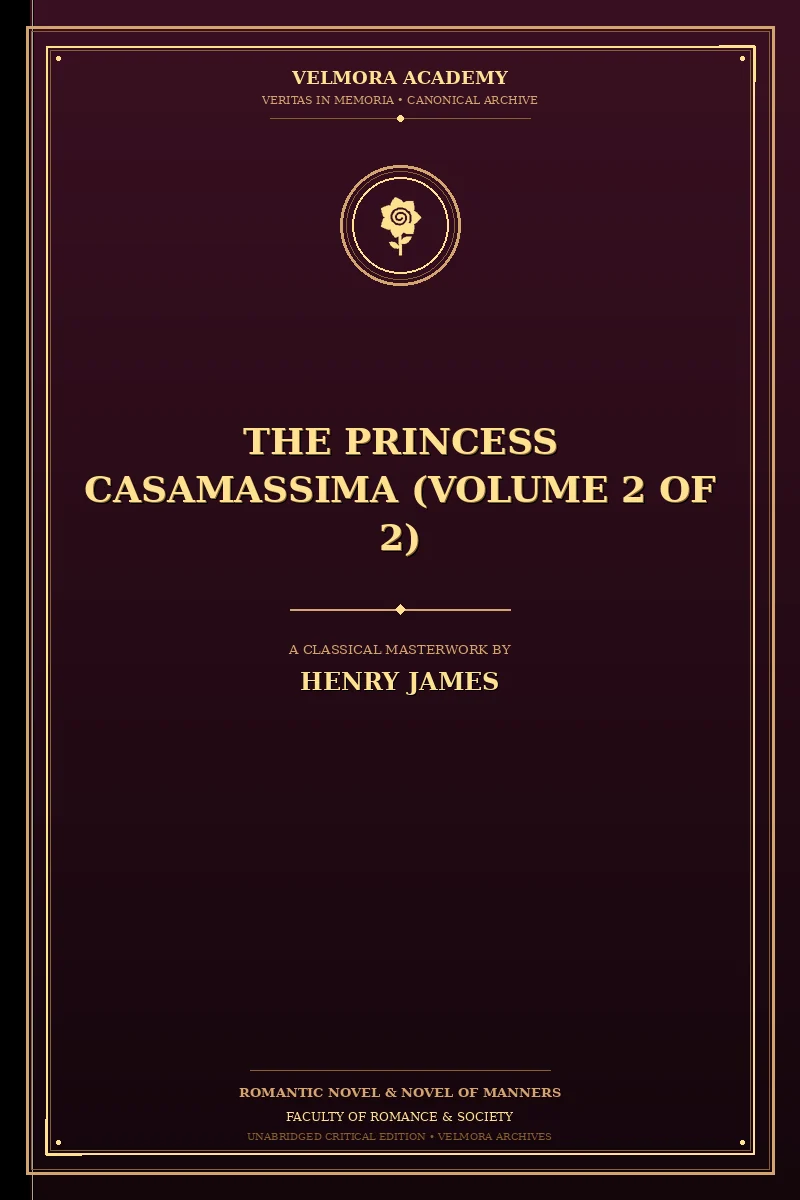 Cover of The Princess Casamassima (Volume 2 of 2)