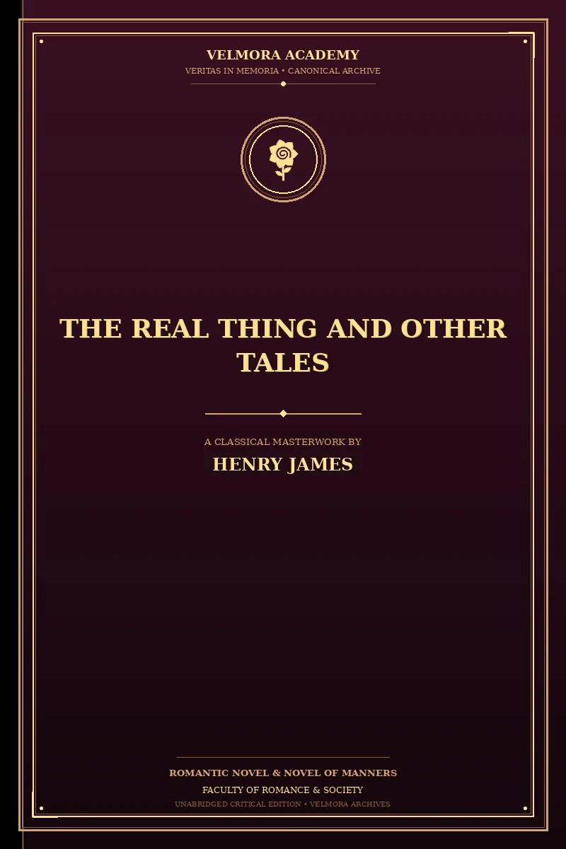 Cover of The Real Thing and Other Tales