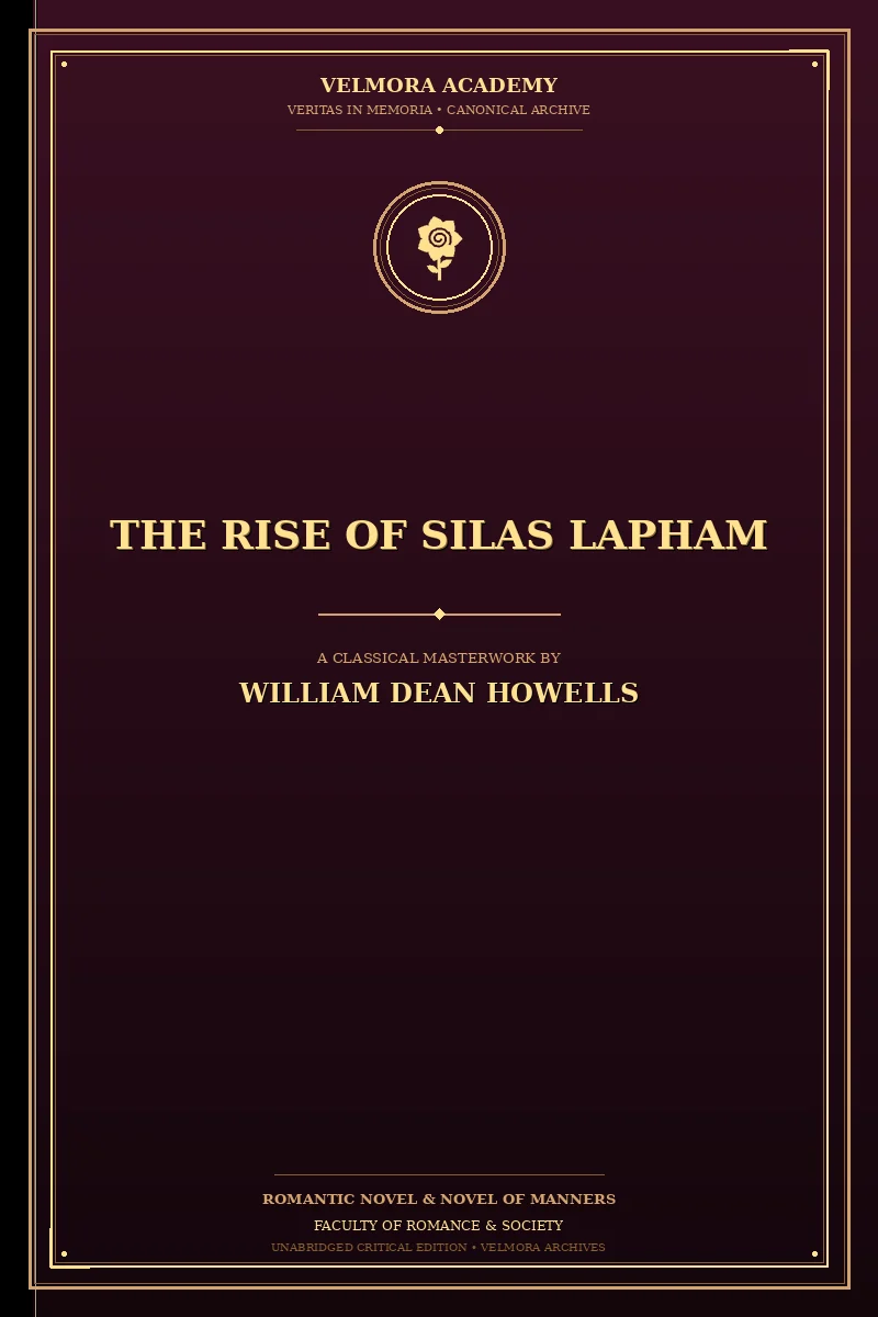 Cover of The Rise of Silas Lapham