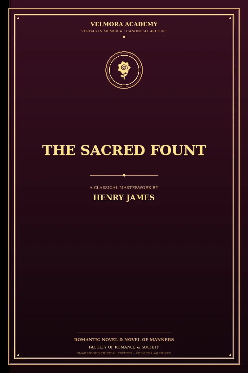 Cover of The Sacred Fount
