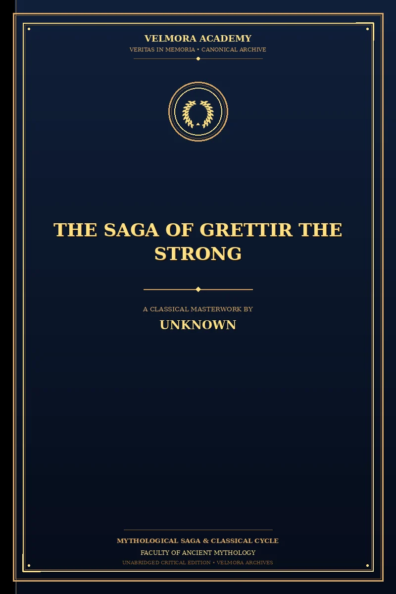 Cover of The Saga of Grettir the Strong
