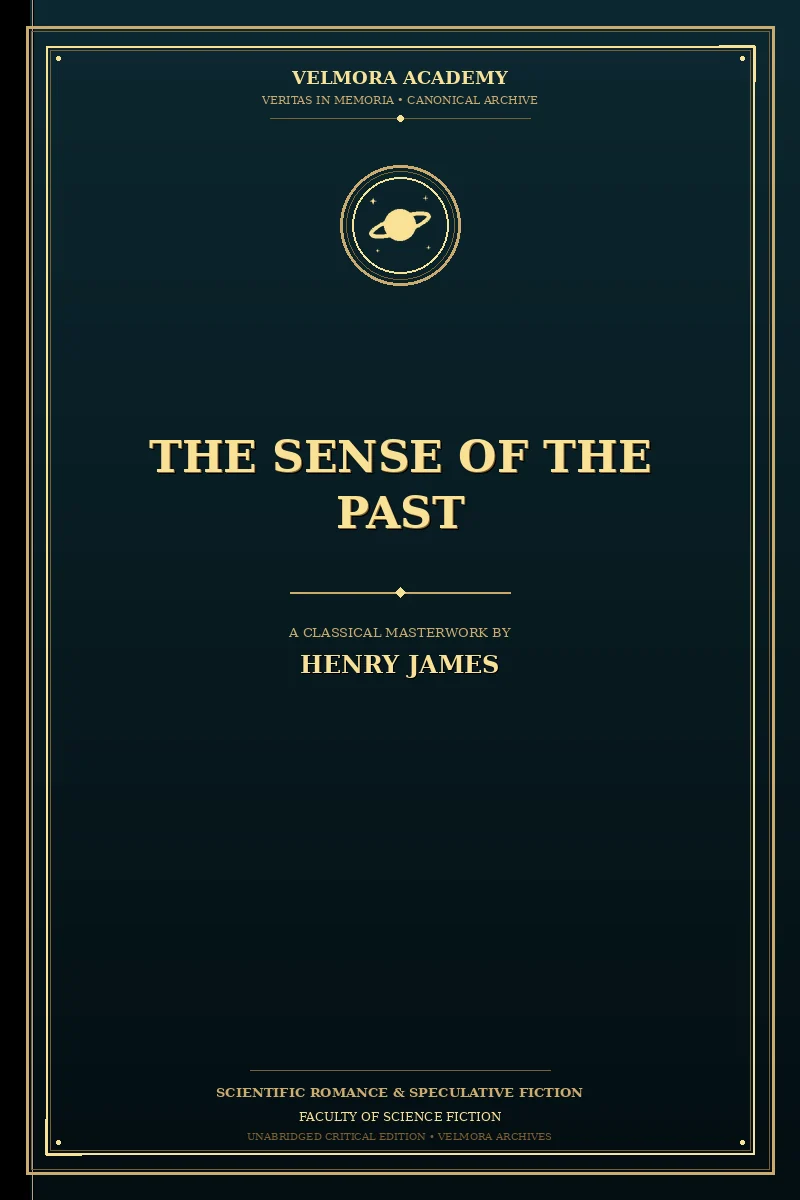 Cover of The Sense of the Past