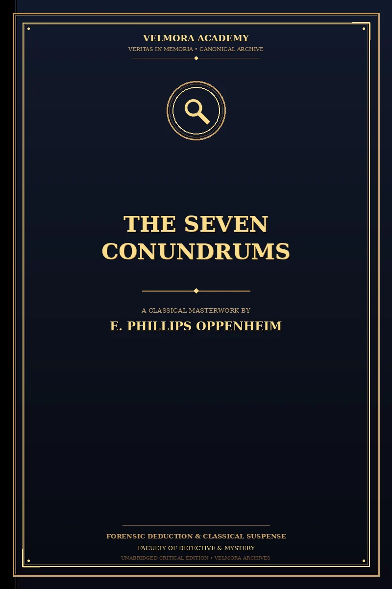 Cover of The Seven Conundrums