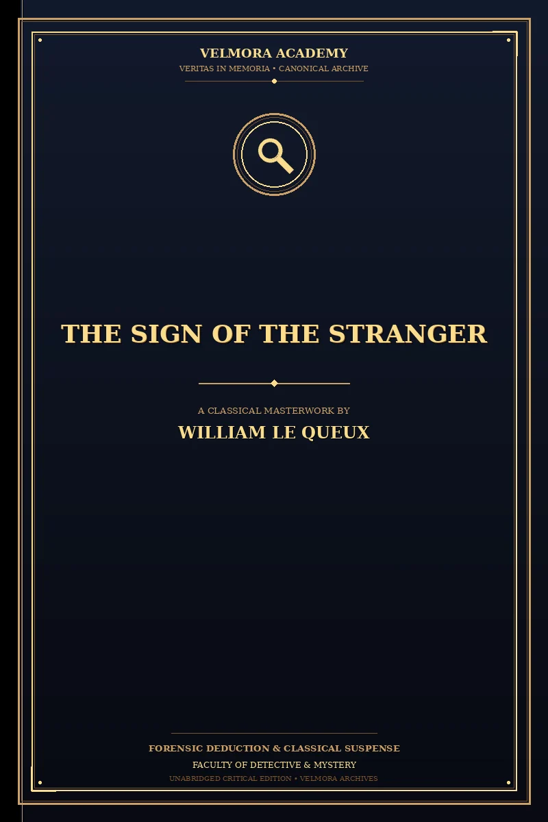 Cover of The Sign of the Stranger