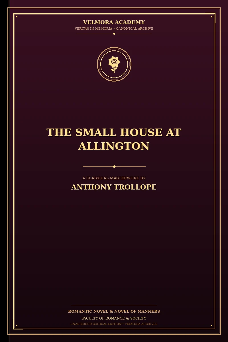 Cover of The Small House at Allington