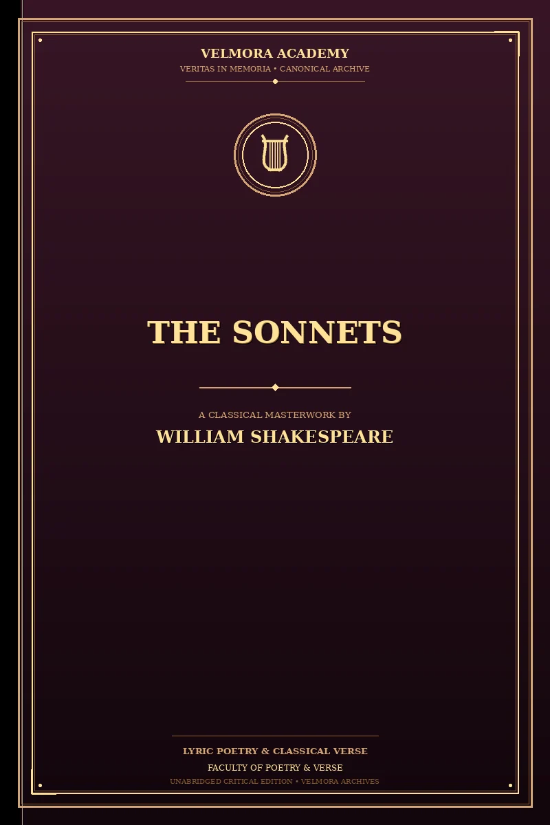 Cover of The Sonnets
