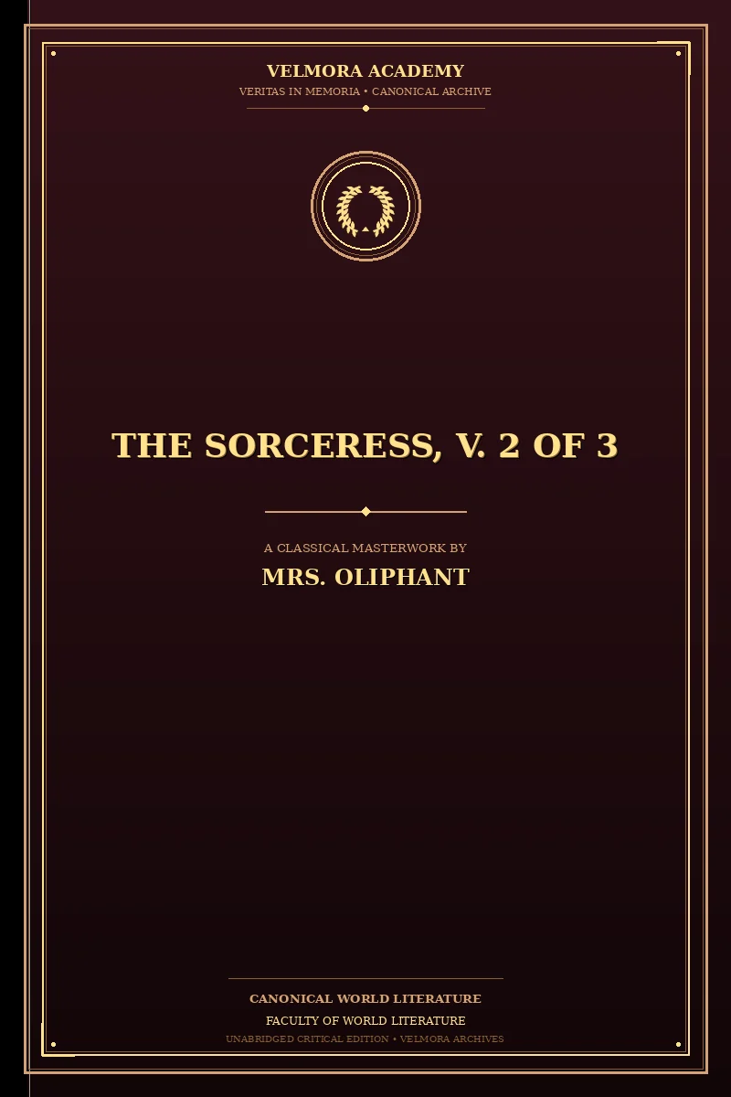 Cover of The Sorceress, V. 2 of 3