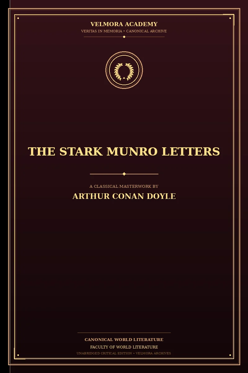 Cover of The Stark Munro Letters
