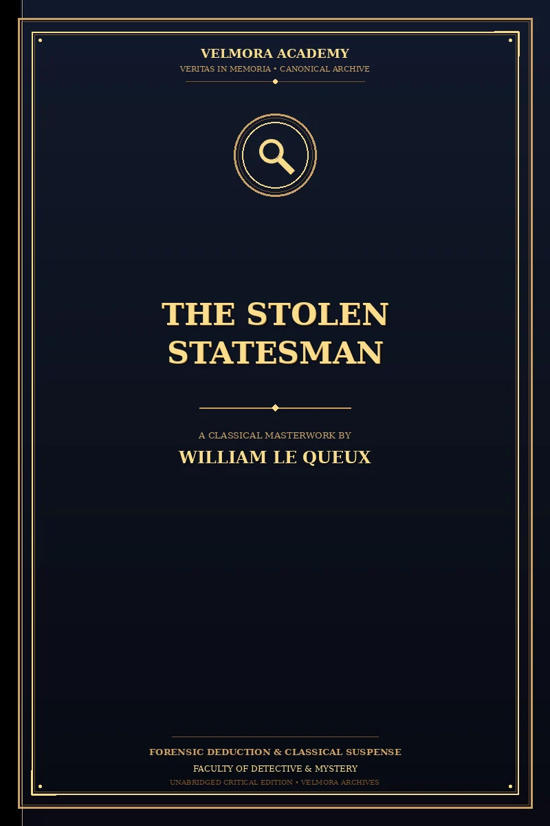 Cover of The Stolen Statesman