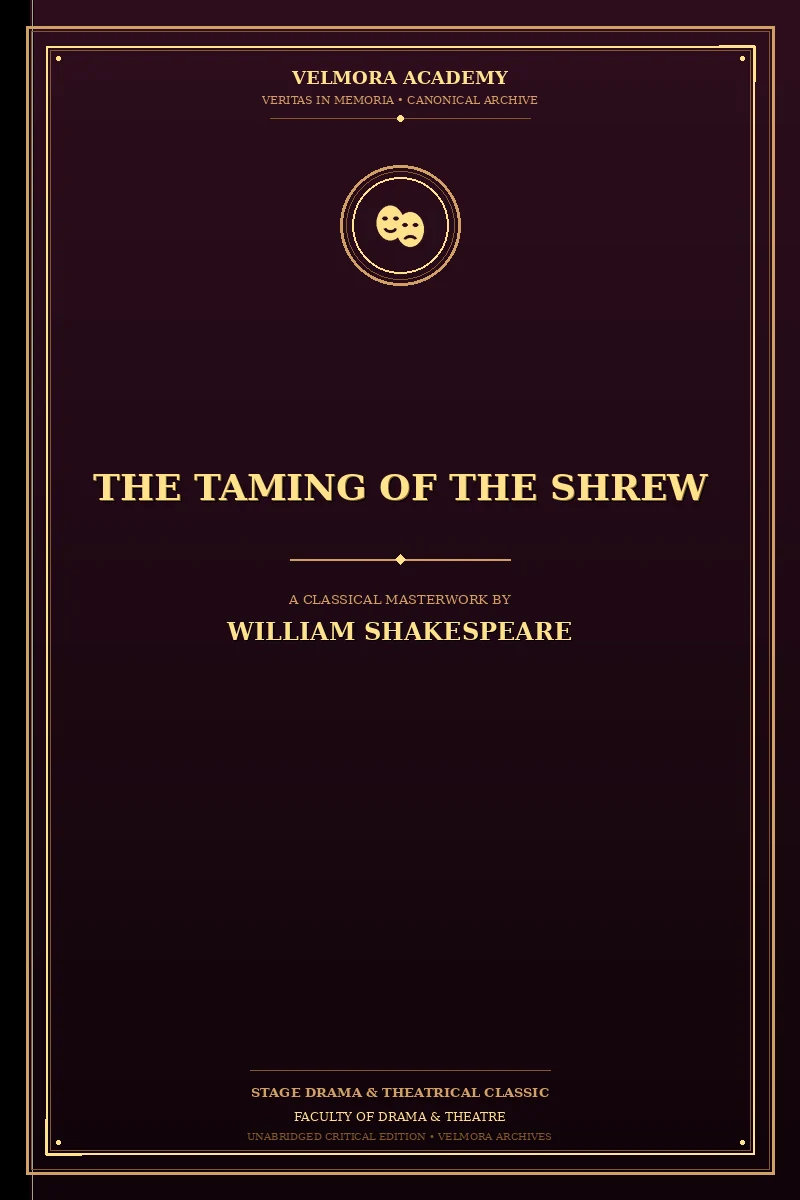 Cover of The Taming of the Shrew
