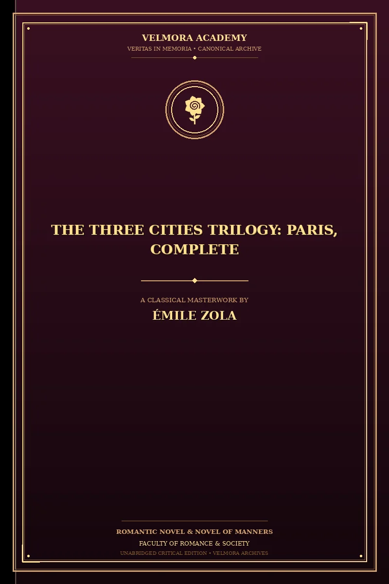 Cover of The Three Cities Trilogy: Paris, Complete