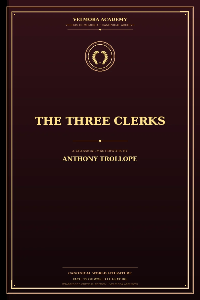 Cover of The Three Clerks