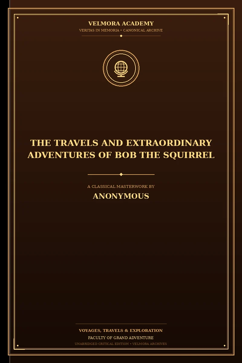 Cover of The Travels and Extraordinary Adventures of Bob the Squirrel