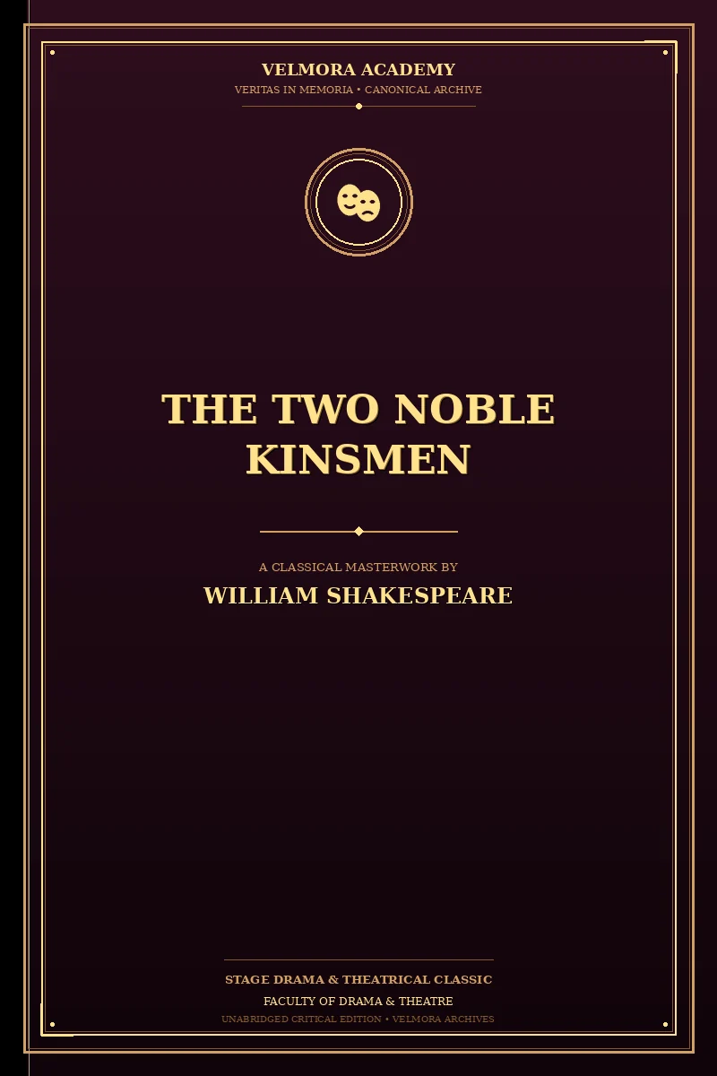 Cover of The Two Noble Kinsmen