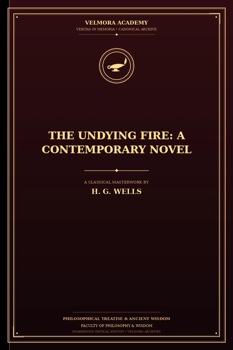 Cover of The Undying Fire: A contemporary novel