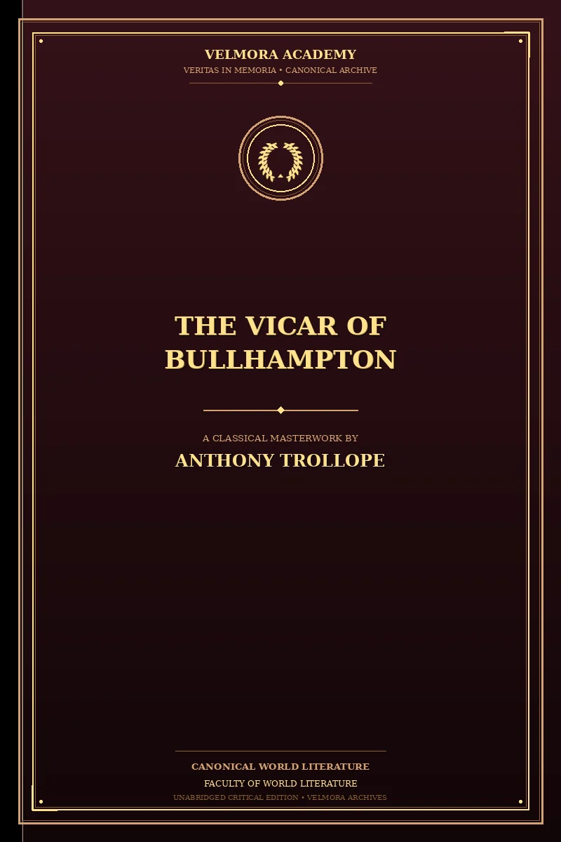 Cover of The Vicar of Bullhampton