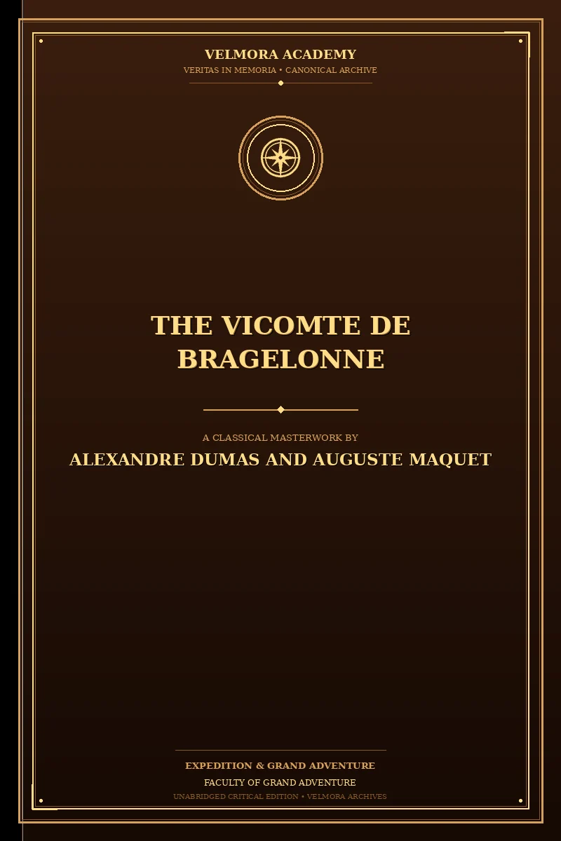 Cover of The Vicomte de Bragelonne