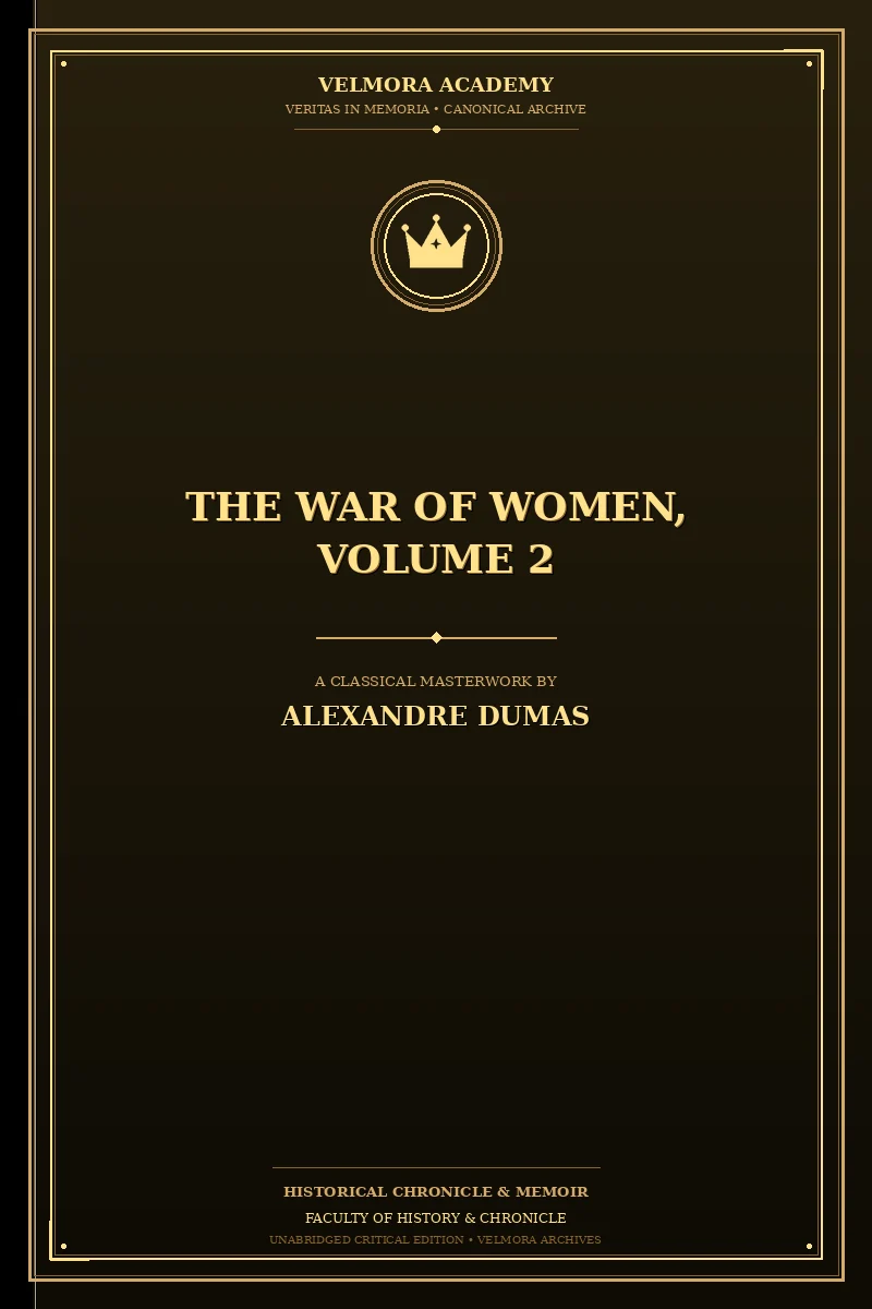 Cover of The War of Women, Volume 2
