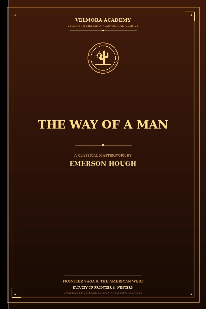 Cover of The Way of a Man