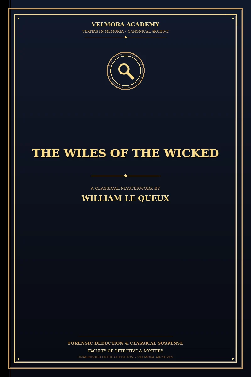Cover of The Wiles of the Wicked