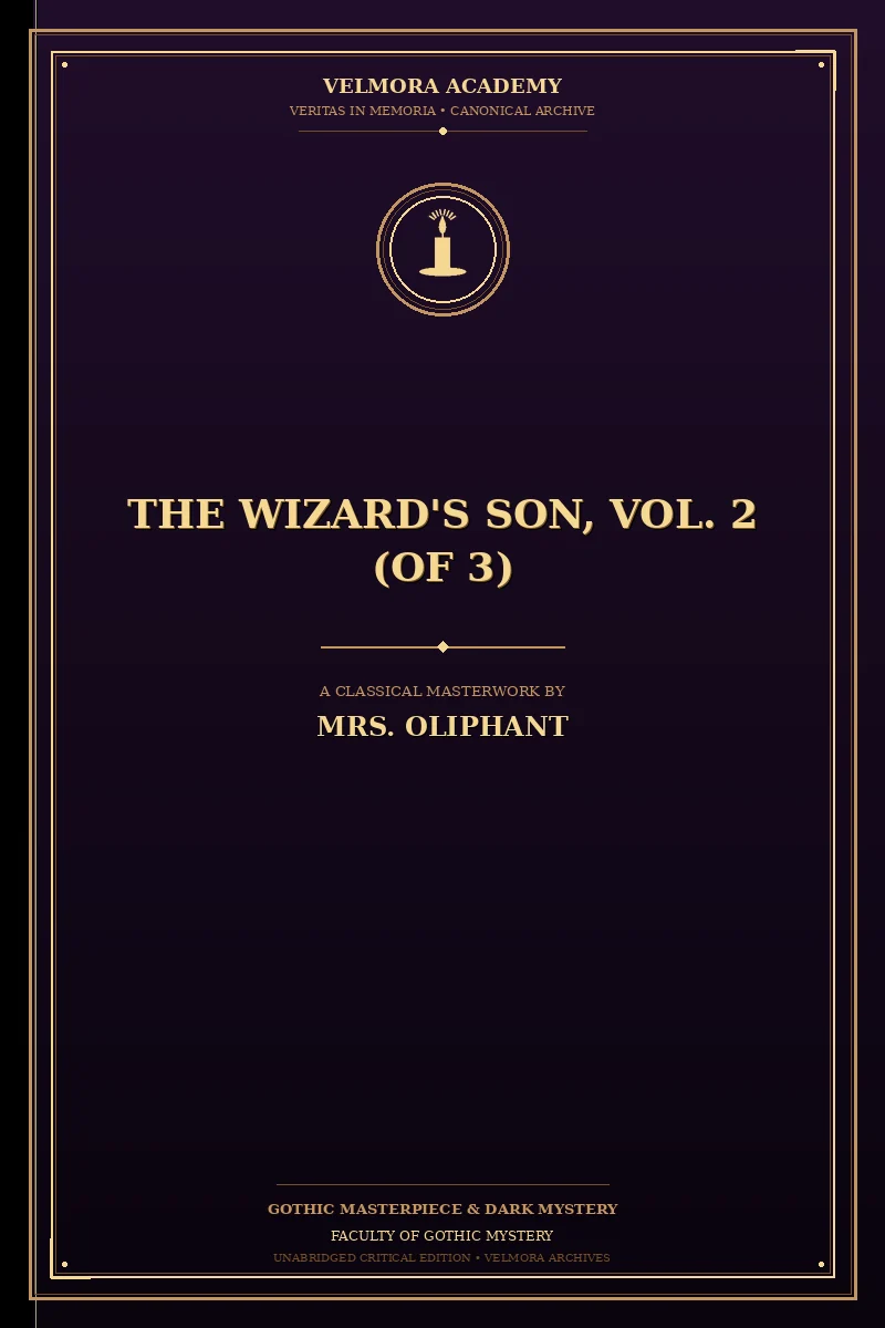 Cover of The Wizard's Son, Vol. 2 (of 3)