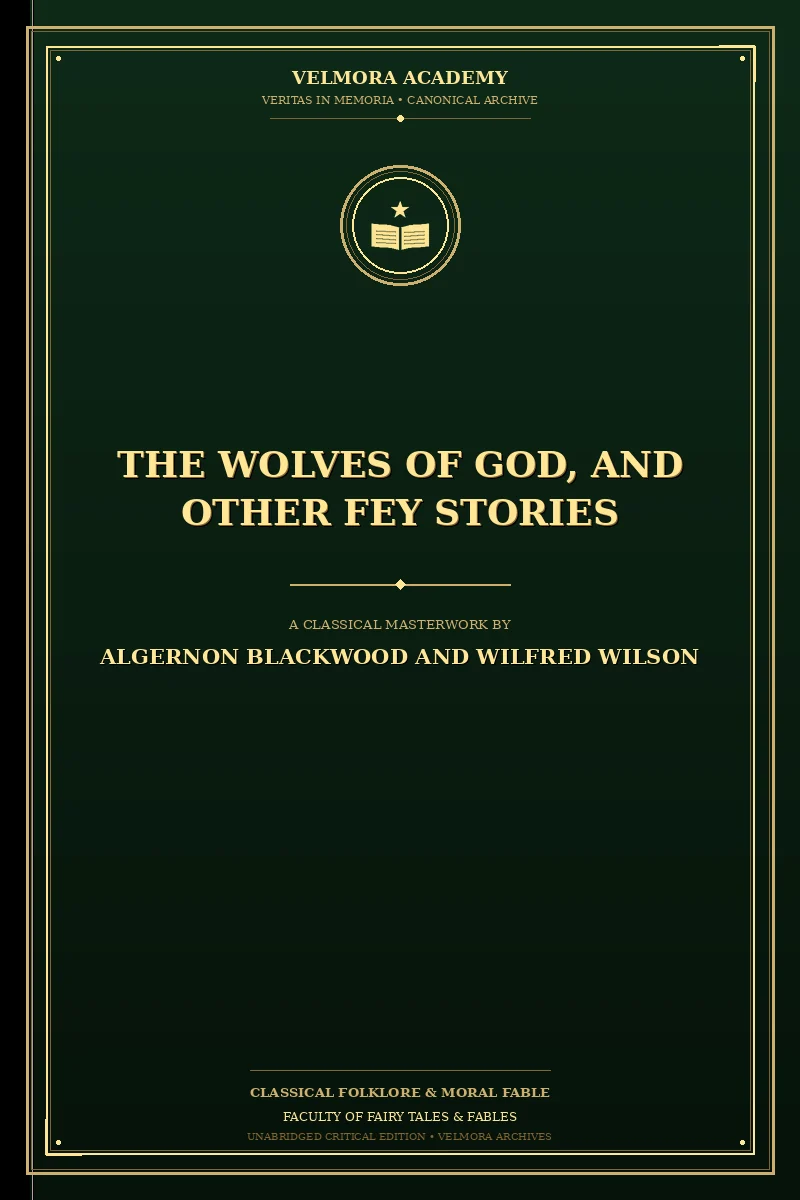 Cover of The Wolves of God, and Other Fey Stories