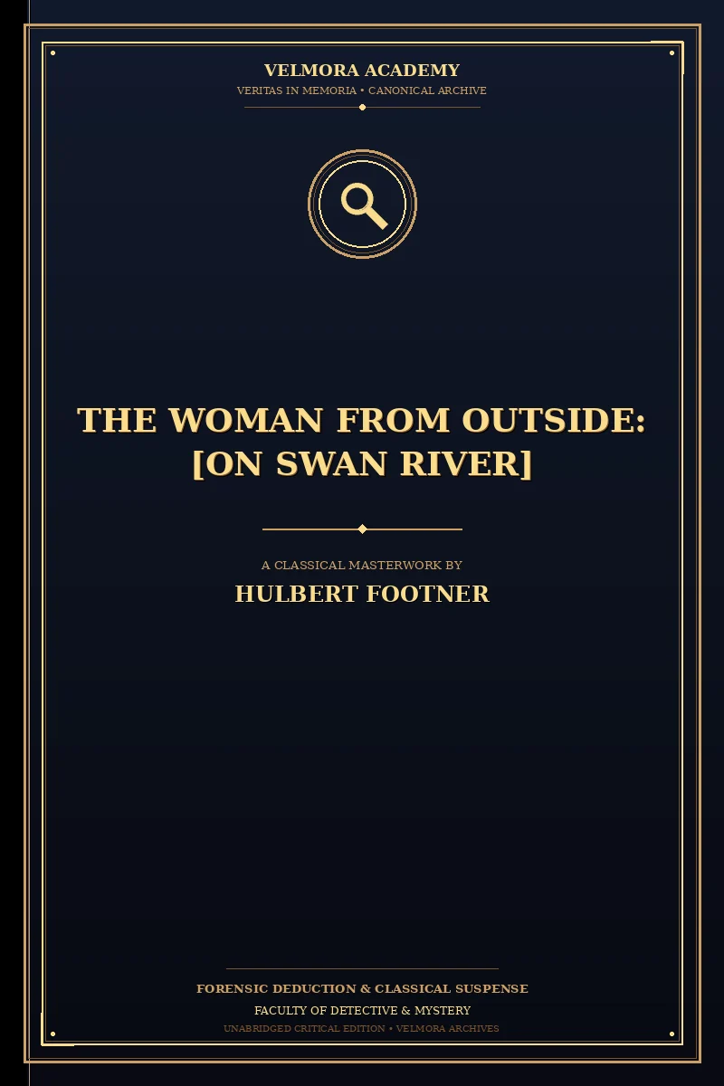 Cover of The Woman from Outside: [On Swan River]