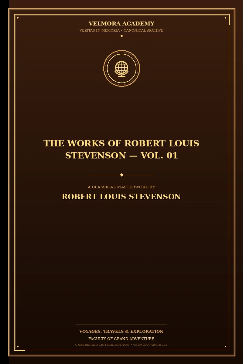 Cover of The Works of Robert Louis Stevenson — Vol. 01