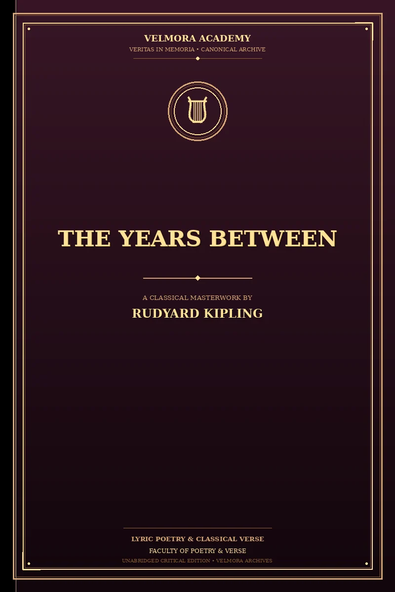 Cover of The Years Between