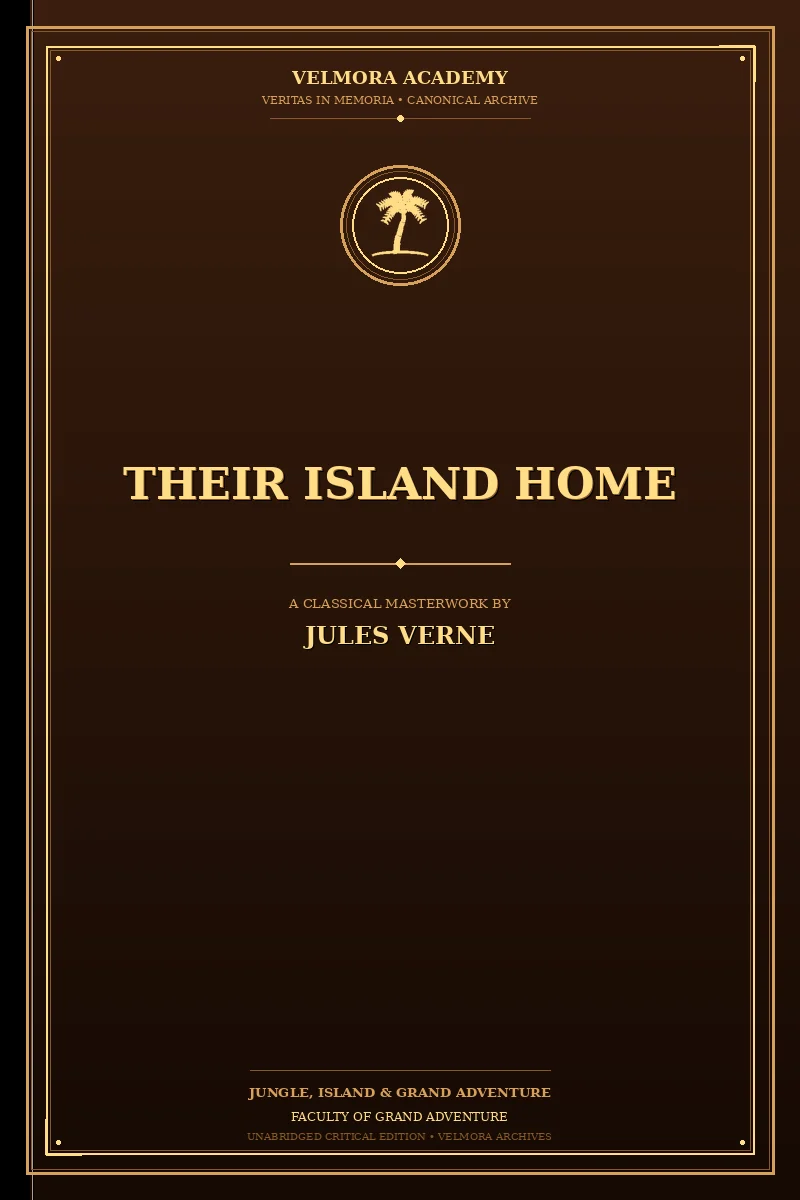 Cover of Their island home