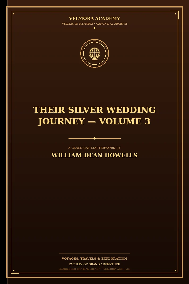 Cover of Their Silver Wedding Journey — Volume 3