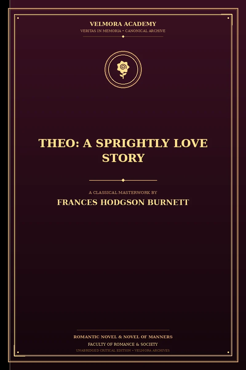 Cover of Theo: A Sprightly Love Story