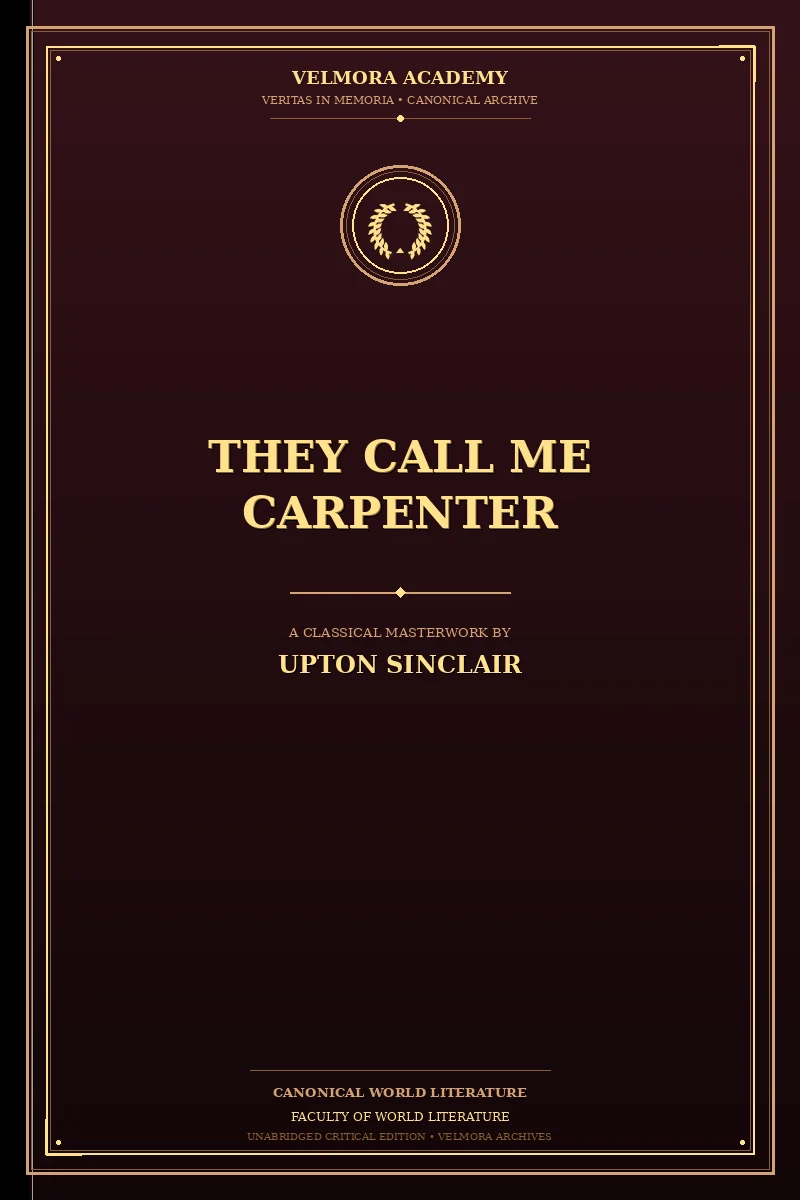 Cover of They Call Me Carpenter