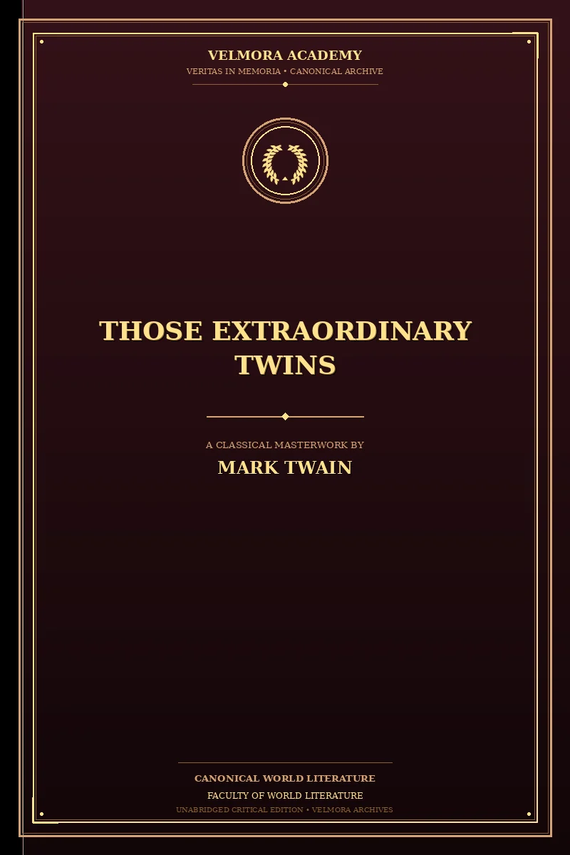 Cover of Those Extraordinary Twins